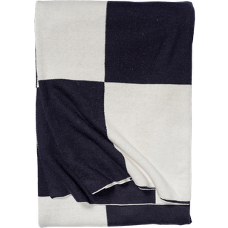 Square plaid navy