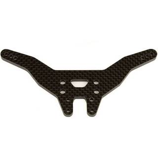 Team Associated - AE71137 - RC10T6.2 Rear Shock Tower, gull wing, carbon fiber
