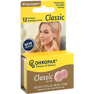 Ohropax classic ørekugler 12 stk.