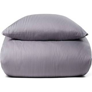 Sengetøj 200x220 cm - Lavendel, stribet sengetøj - 100% Egyptisk bomuld - Dobbelt dynebetræk