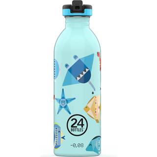 24Bottles - Urban Drikkedunk Børn 500 Ml - Sea Friends