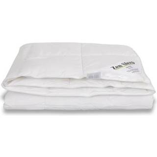 Sommer dobbeltdyne 200x220 cm - Allergivenlig dyne med bløde luftige fiberdun - Sval fiberdyne - Zen Sleep