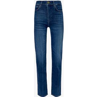 Frame Le High Straight mid-rise jeans - blue - 25