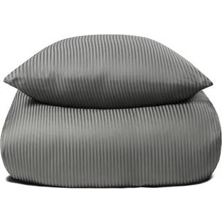 Sengetøj i 100% Egyptisk bomuld - 140x200 cm - Lysegråt sengetøj - Ekstra blødt sengesæt fra By Borg