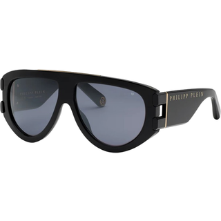 Philipp Plein SPP127M 700G 60 Solbriller Kvinder - Shiny Black - 60mm