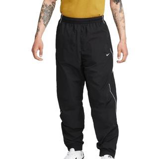 Bukser Nike Solo Swoosh Men&#39;s Track Pant Black/ White S - White - S