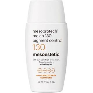Mesoestetic Mesoprotech Melan 130 Pigment Control - Solcreme med høj solbeskyttelse velegnet til hud med pigmentfejl - 50 ml. - Vandfast solcreme