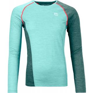 Ortovox Women's 120 Cool Tec Fast Upward Long Sleeve Funktionsshirt Damer størrelse S farve grøn
