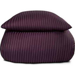 Sengetøj 240x220 cm - King size - Lilla sengetøj - 100% Bomuldssatin - Borg Living dobbelt dynebetræk