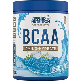 Applied Nutrition - BCAA Amino-Hydrate, Icy Blue Raz (EAN 5056555206256) - 450g kan oversættes til dansk som:Applied Nutrition - BCAA Amino-Hydrate, I