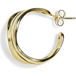 PIECES dame øreringe FPALPA - Gold Colour - Onesize