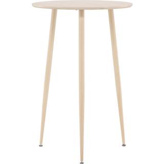Plaza Barbord Ø70 cm- Hvidvasket