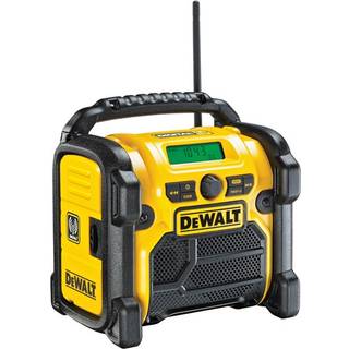 Dewalt batteri/elektrisk radio DCR020, 10,8 - 18 V (uden batteri og oplader)