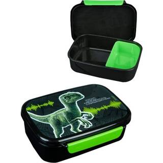 Jurassic World madkasse med beholder indeni