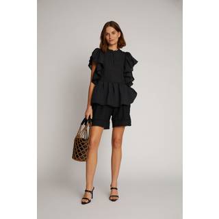 MUNTHE UFOLIA - BLACK Top Sort