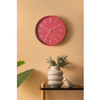 Karlsson Regal Numbers vægur Ø30cm rød