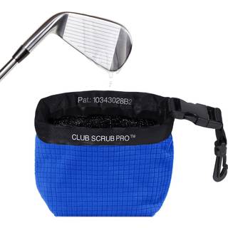 Club Scrub Golf Club og Golf Ball Cleaning Bag Vandtæt rent ansigtsteknologi foring perfekt tør mikrofiber udvendig aftagelig clip maskine vaskba