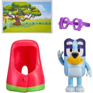 Bluey Story Starters - V?lg mellem 8 figurer - Bluey Bingo Honey Snickers Indy eller Muffin - Alder 3 (Grannies Bluey)