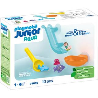 Playmobil 1.2.3 - Junior Aqua Fiskesjov med havdyr