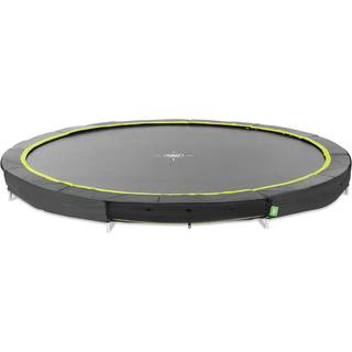 Silhouette Sport - rund nedgravnings trampolin (EXIT) - Sort Ø 427 cm (14ft)