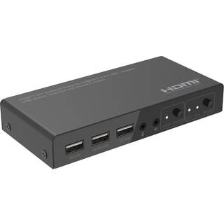 4K@60Hz HDMI KVM switch, 2x1,