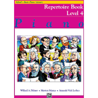 ALFREDS BASIC PIANO REPERTOIRE LVL 4