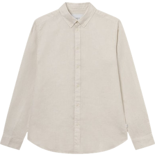 Les Deux - Kristian Linen Shirt - Skjorter til mænd - ivory - XXL