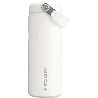 Stanley IceFlow Flip Straw 2.0 Vandflaske 16 oz | Indbygget halm med st?rre ?bning | Letv?gt og l?kagebestandig | Isoleret rustfrit st?l | BPA-fr