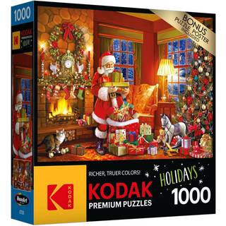 Roseart - Kodak Premium - Juleaften Levering - 1000 Piece Jigsaw -puslespil for voksne
