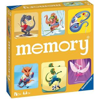 Ravensburger Dinosaur Sports Memory Game for Girls & Boys Alder 3 til 5-A Fun & Fast Dino Memory Game