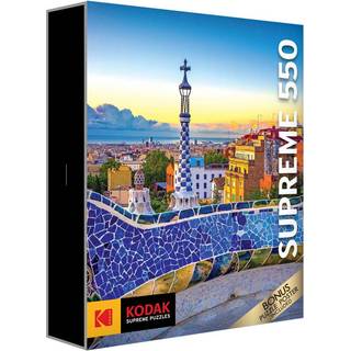 Roseart - Kodak Supreme Premium - Park Guell i Summer Barcelona Spanien - 550 stykker puslespil for voksne