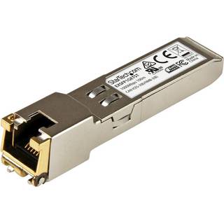 StarTech.com Gigabit RJ45 Copper SFP Transceiver Module - Juniper EX-SFP-1GE-T Compatible - 100m - SFP (mini-GBIC) transceiver modul - Gigabit Ethernet