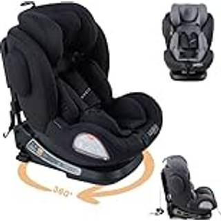 Fablekids® autostol NOBLE - i-Size 40 - 150 cm, Isofix-teknologi, justerbar nakkestøtte, universal, 360° drejelig