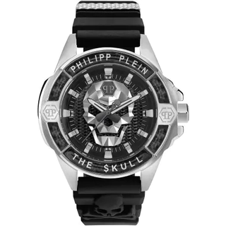 Philipp Plein PWAAA1622 Armbanduhr The $kull Karbonfaser Schwarz