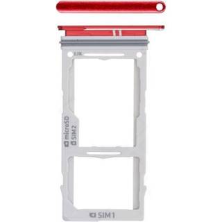 Samsung Galaxy S10 Plus Simkortholder - Rødt