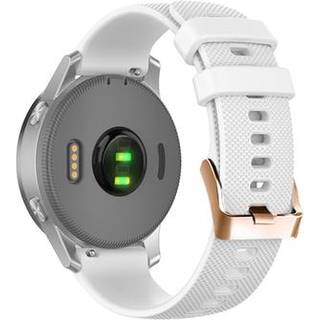 Sports Rem i Silikone til Garmin Forerunner 255 / 255 Music / 265S - Hvid