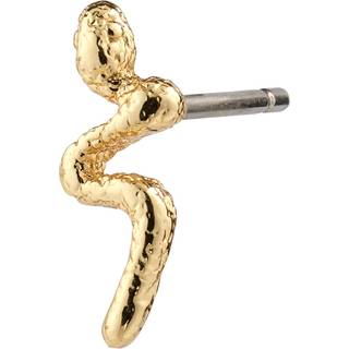 Pilgrim PRISKILLA single ørering guldbelagt