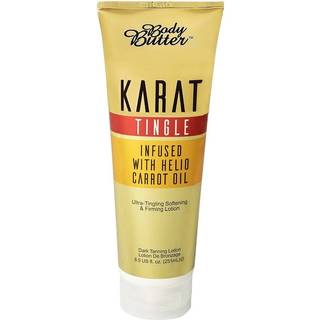 Body Butter Karat Tingle Tanning Lotion - Infunderet med Helio Gulerodsolie (251 ml)