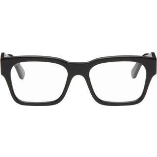 Retrosuperfuture Unisex I2L Numero 119 Black Optiske stel Acetat Sort Firkantet