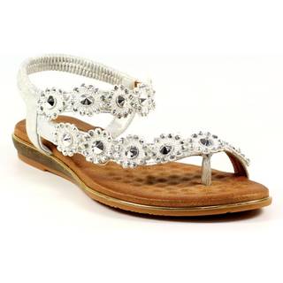 Lunar Lunar Charlotte II Floral Gemstone Sandals