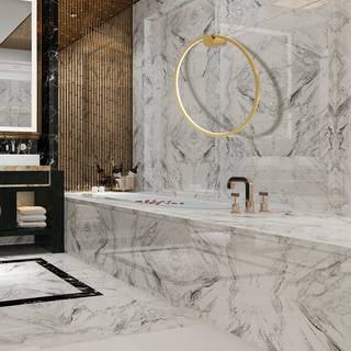 LED væglampe Saturno Milagro Lighting, Messing/guld, Stue/spisestue, Aluminium, Moderne