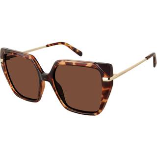 Privé Revaux CALL BACK/S Polarized 086/SP 55 Solbriller Kvinder Tortoiseshell - Tortoise - 55mm