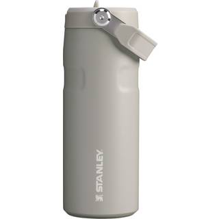 Stanley IceFlow Flip Straw 2.0 Vandflaske 16 oz | Indbygget halm med st?rre ?bning | Letv?gt og l?kagebestandig | Isoleret rustfrit st?l | BPA-fr