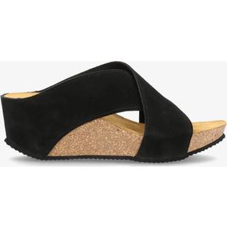 Shadow Sandaler, Suede Black, 38