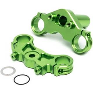 Losi - LOS364008 - Aluminum Triple Clamp Set, Green: Promoto MX