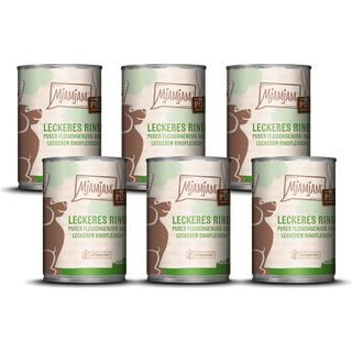 MjAMjAM Ren kødnydelse - lækker okse 400 g 87.38 DKK/1 kg (6 x 400.0g)