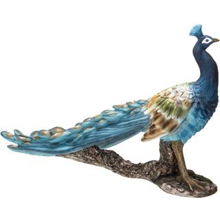 Pacific Giftware Realistic Animal Beautiful Peacock Home Decor Resin Figurine