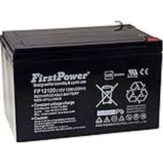FirstPower Bly-Gel Batteri til Peg Perego Nøtstrømforsyning (UPS) 12Ah 12V VdS