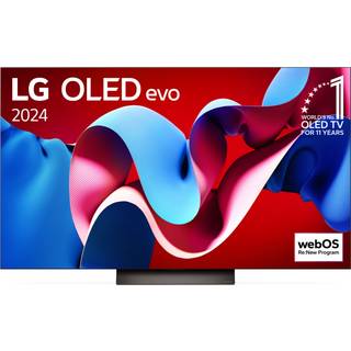 LG 55" Fladskærms TV OLED55C41LA C4 Series - 55" OLED TV - OLED evo - 4K OLED 4K