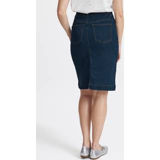 Fransa Denima Nederdel 2 Denim Mørke Blå-36